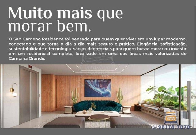 Apartamento à venda, 62 m² por R$ 267.259,00 - Mirante - Campina Grande/PB - Foto 18
