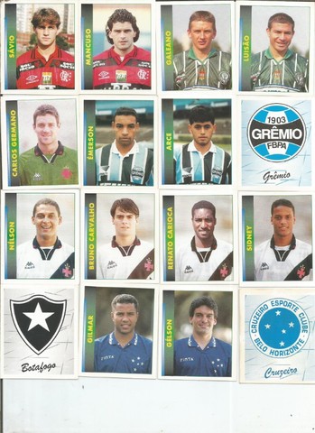 figurinhas campeonato brasileiro 1996 - Foto 2