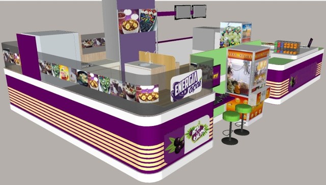 Projeto Quiosque Stand Shopping 