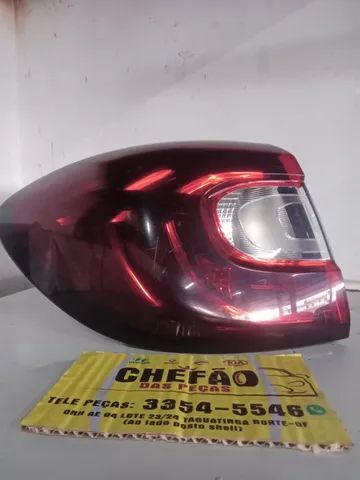 Lanterna Esquerda Captur 2019 sem LED 