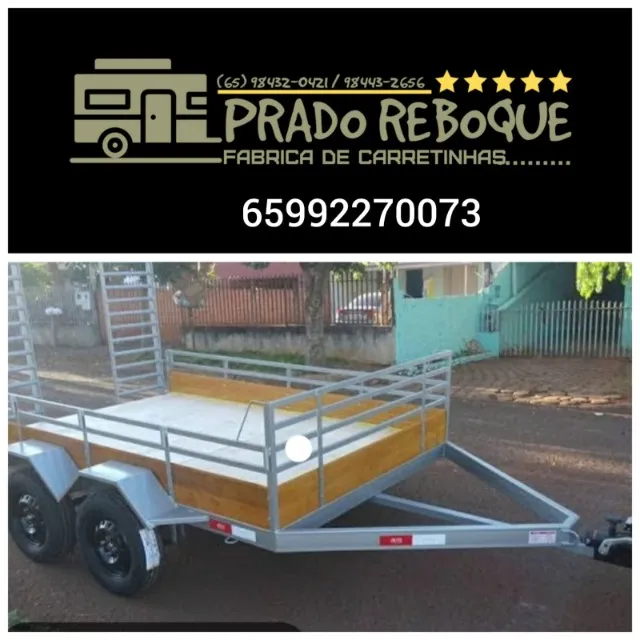 Carretinha - reboque - carrerinha trucada