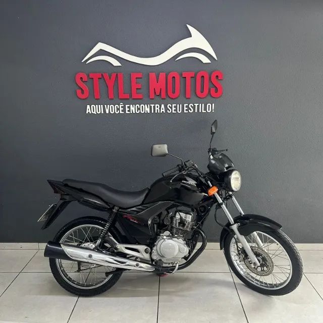 Honda CG 150 Fan ESI 2013 Preta, KM Motos