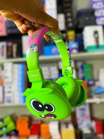 Fones de Ouvido Infantil Monsters Coloridos - Foto 6