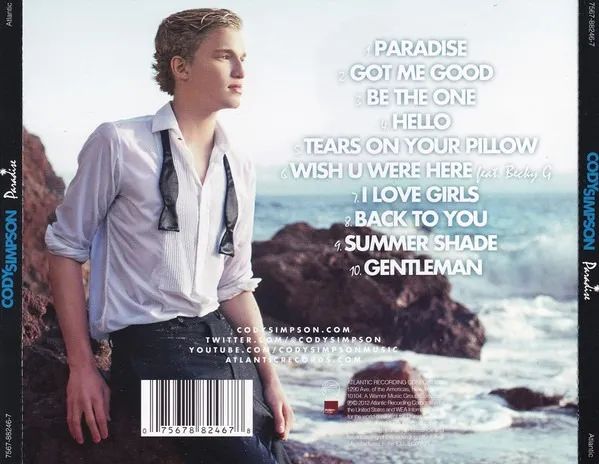 Cody Simpson - Paradise Cody Simpson - Paradise  Label: Atlantic - Format:CD, Album Countr - Foto 2