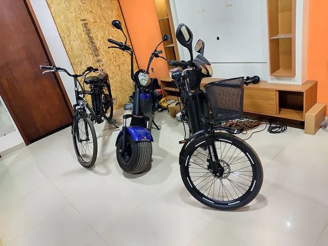 Bike bicicleta elétrica patinete scooter hoverboard skate bateria manutenção - Foto 5