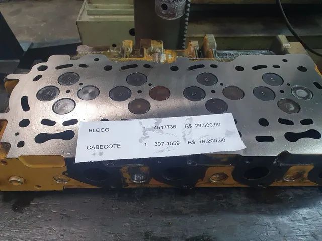 Caterpillar Cabeçote c4.4 eletrônico 397.1559 - Foto 2