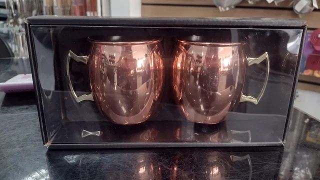 Jogo de 2 Canecas moscow mule