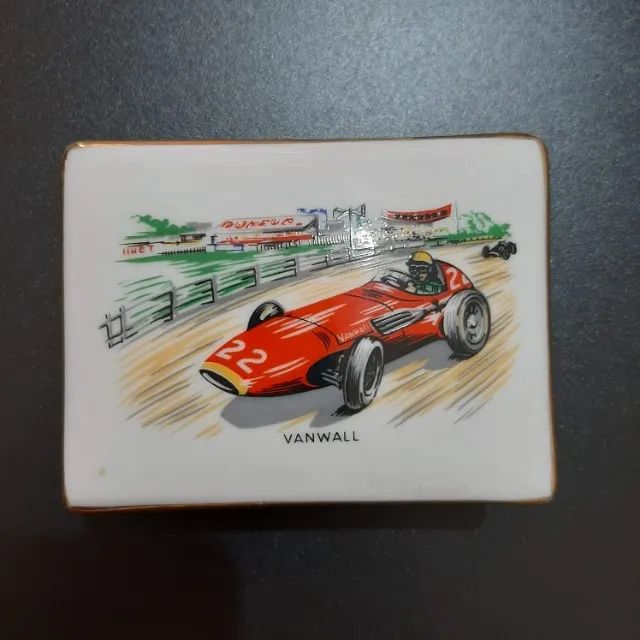 Antigo Porta-Joias Vanwall Porcelana Herber