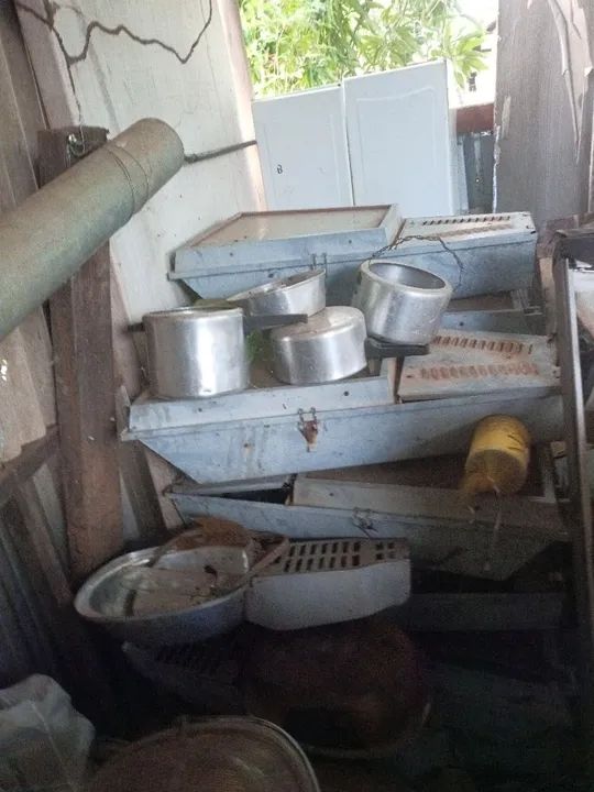 Luminárias usadas para chácaras