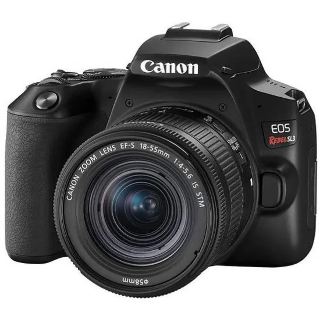 Canon Eos Rebel SL3 24.1MP 3.0" Lente EF-S 18-55MM Is Stm - Nova