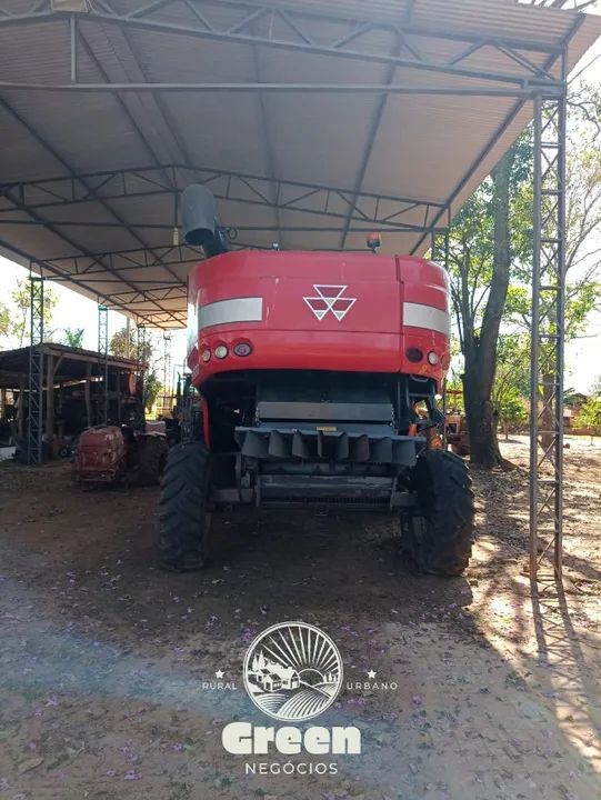 Colheitadeira Massey Ferguson + 2 plataformas - Foto 3