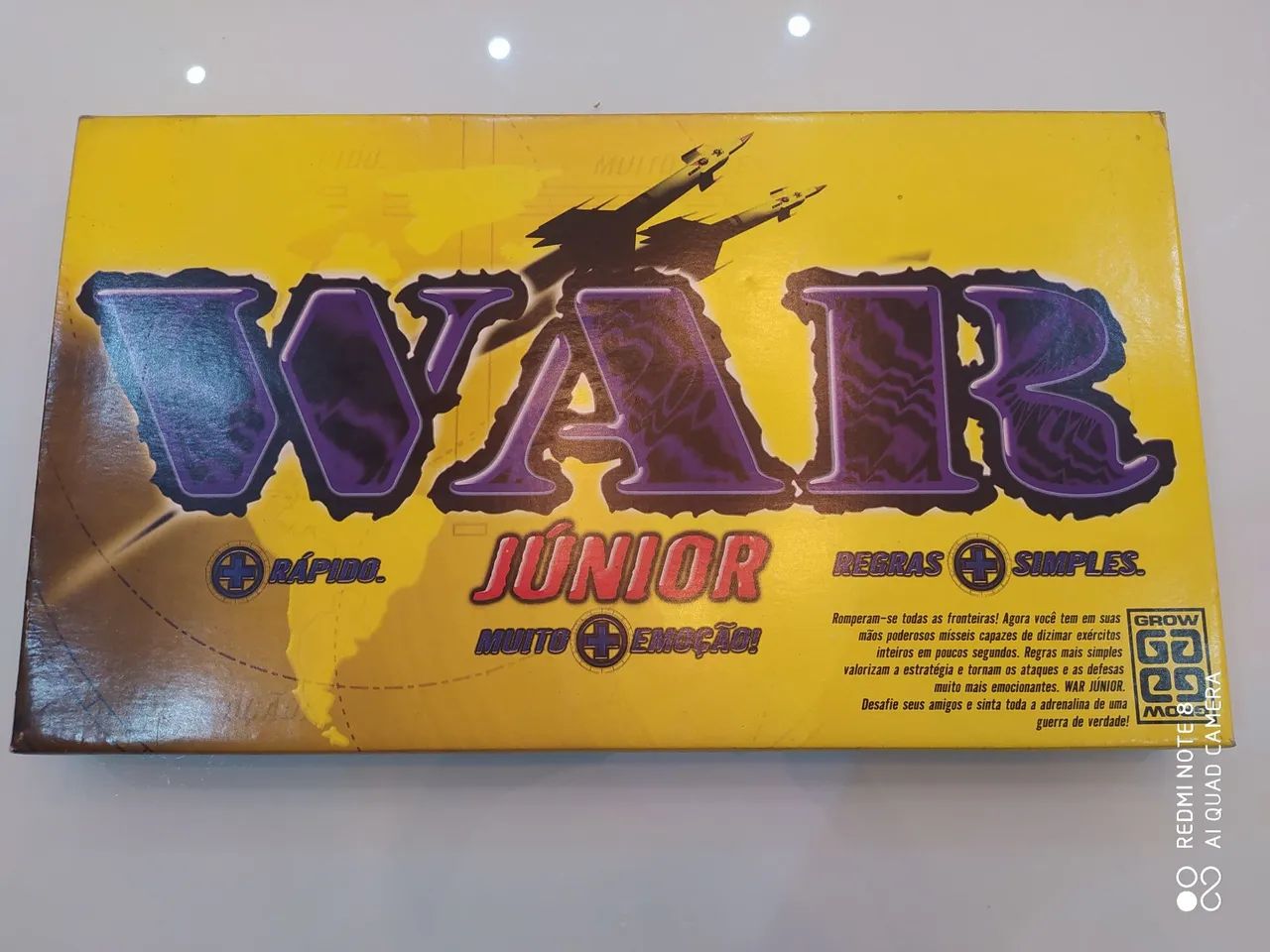 Jogo de Tabuleiro War Junior - Foto 2