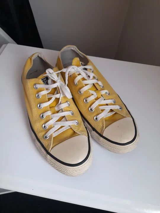 Converse All Star Amarelo. ORIGINAL - Foto 3