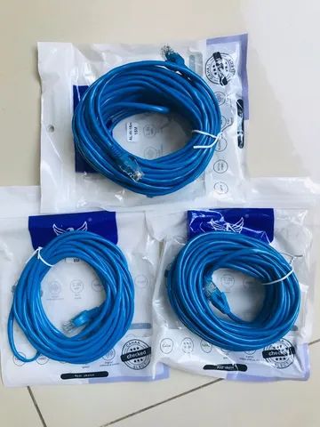 Cabo de Rede LAN Internet/Ethernet Novo (1,5m /2m /5m /10m /15m) Garantia - Foto 4