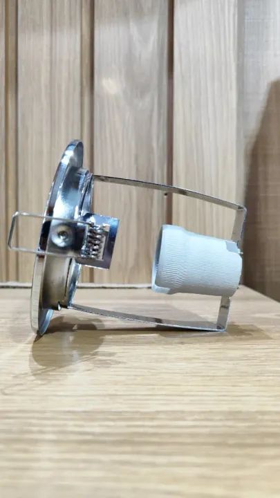 Luminária Spot de embutir ajustável Níquel redonda - Foto 2