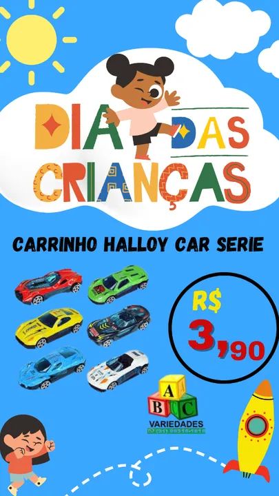 CARRINHO HALLOY CAR SERIES 