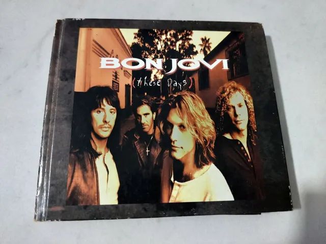 CD DUPLO BON JOVI THESE DAYS RARO SÓ VENDA NÃO TROCO POR NADA 
