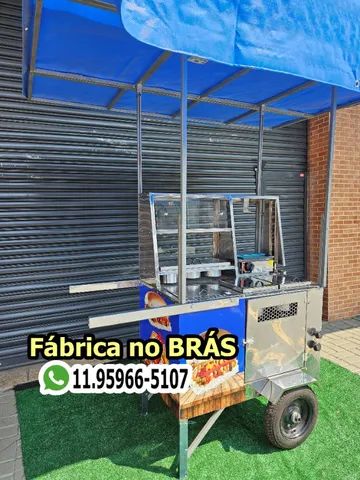 carrinho de cachorro quente hotdog  - Foto 2