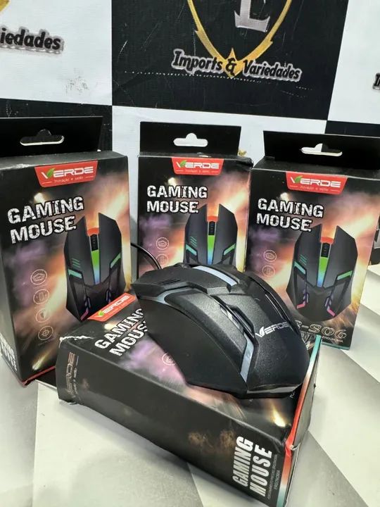 Mouse Gamer RGB com Iluminação LED - Foto 5