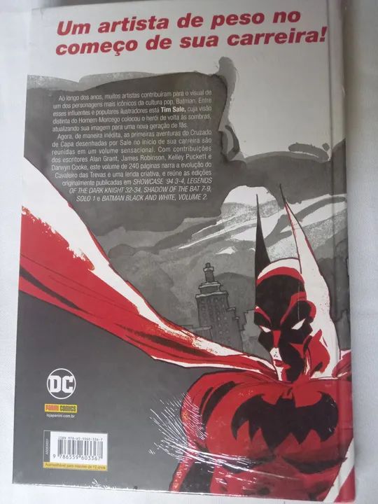 Hq Batman: contos por Tim Sale capa dura lacrada da Panini comics - Foto 2
