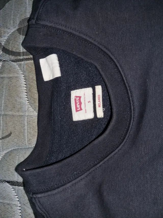 Moletom Levis Relaxed Fit Preto - Foto 4