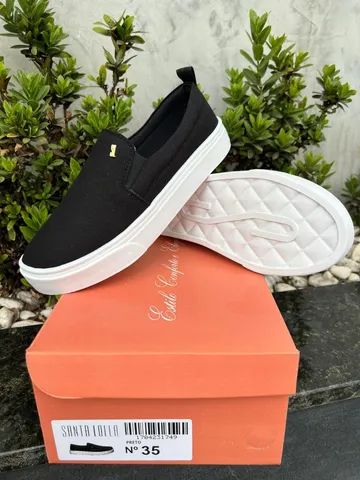 Tênis Santa Lola preto a pronta entrega 