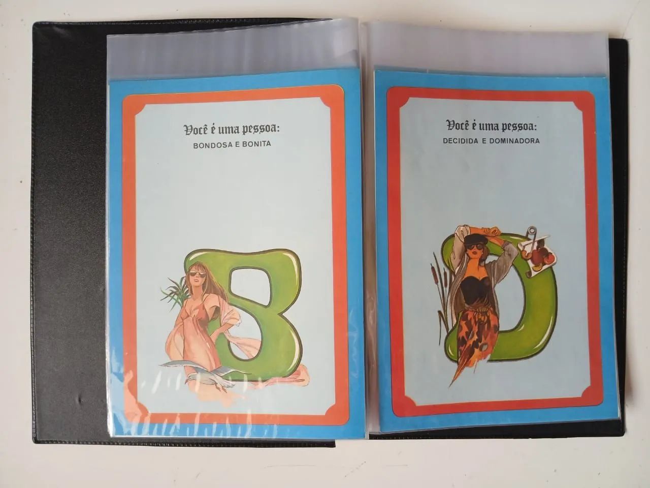 Coleção de papéis de carta antigos bordas - Foto 3