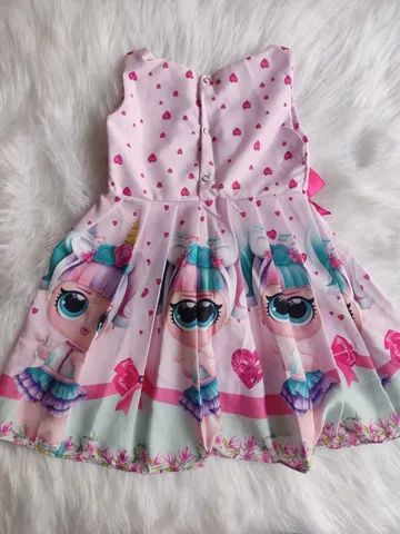 Vestido infantil temático Lol - Foto 2