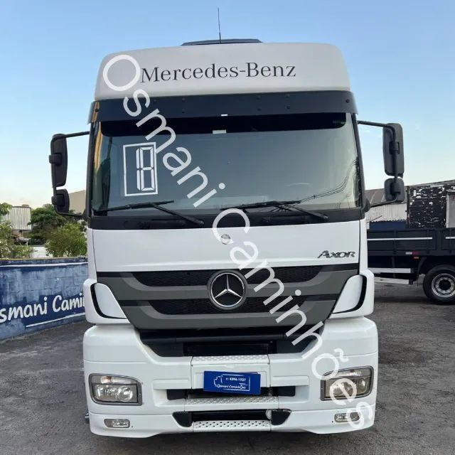 mb axor 2041 toco 2018 completo teto alto  - Foto 3
