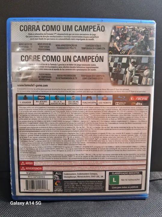Formula 1   2015   PS 4  - Foto 2