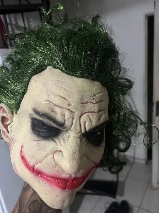 Máscara do Coringa - Halloween - Foto 4