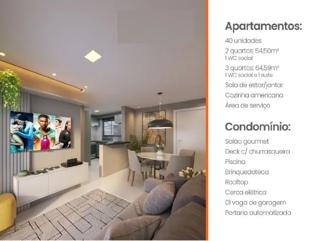 Apartamento Próximo ao Shopping Caucaia Cod0249 - Foto 3