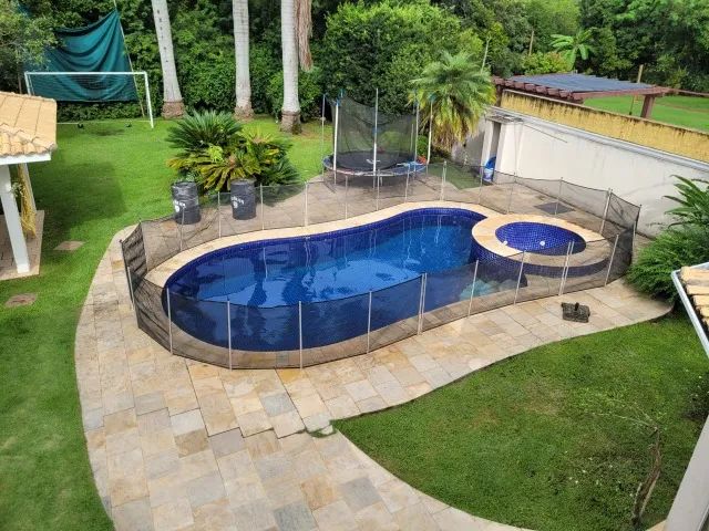 Tela usada de proteção piscina  - Foto 5