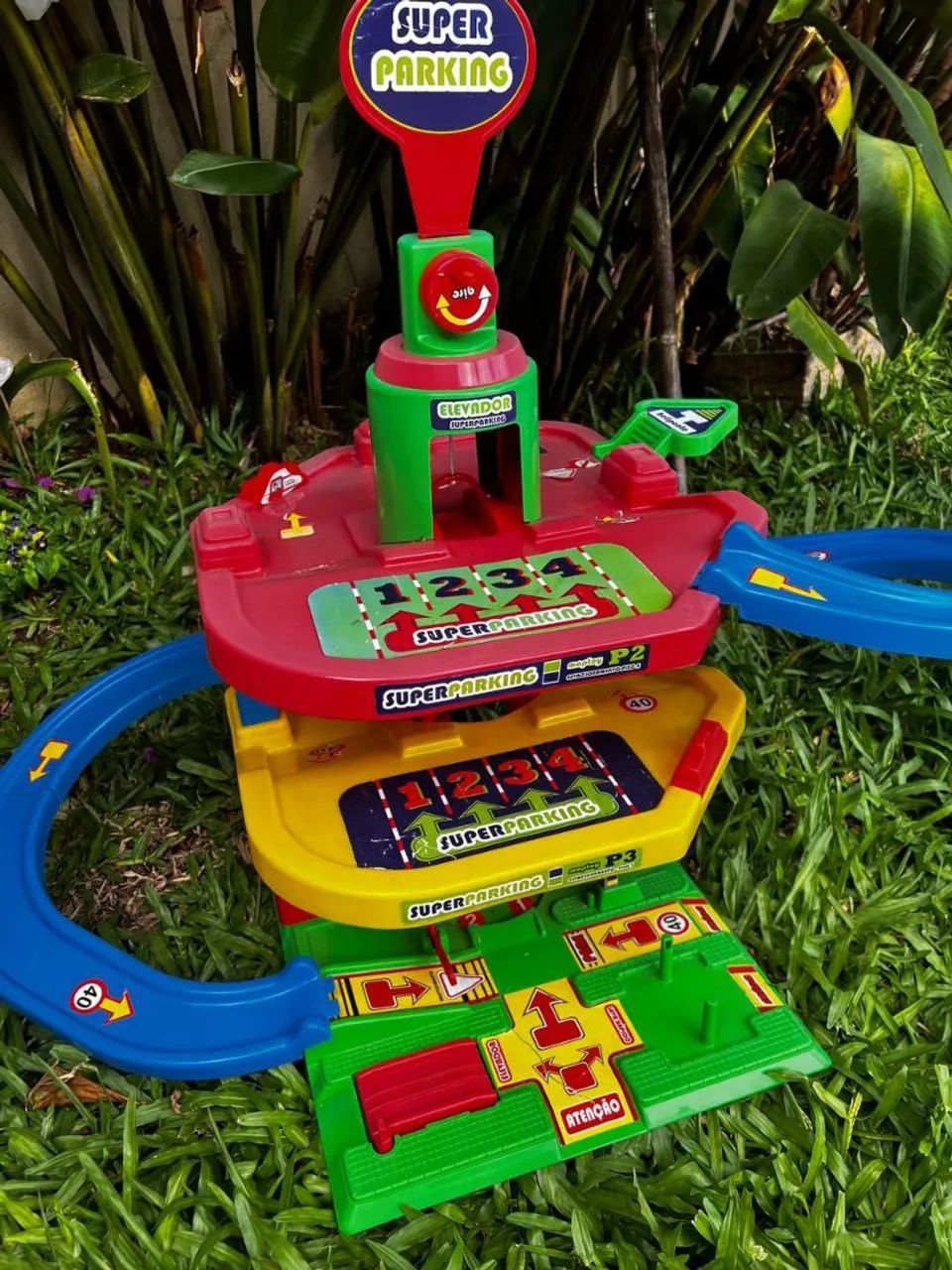 Estacionamento de Brinquedo Super Parking - Hotwheels 