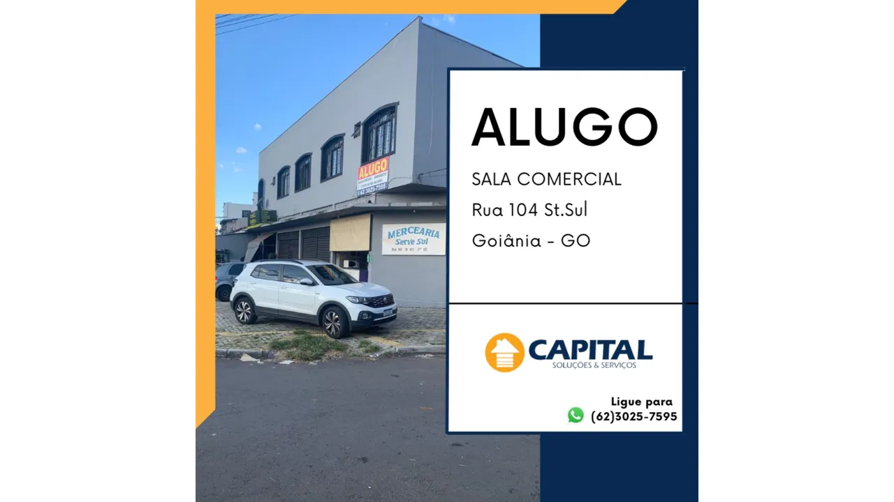 Sala comercial - Setor Sul-GO