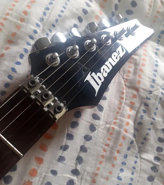 * Guitarra Ibanez EX Series EX-140 1993 Japão Floyd Gotoh Seymour Duncan - Estuda Troca  - Foto 3