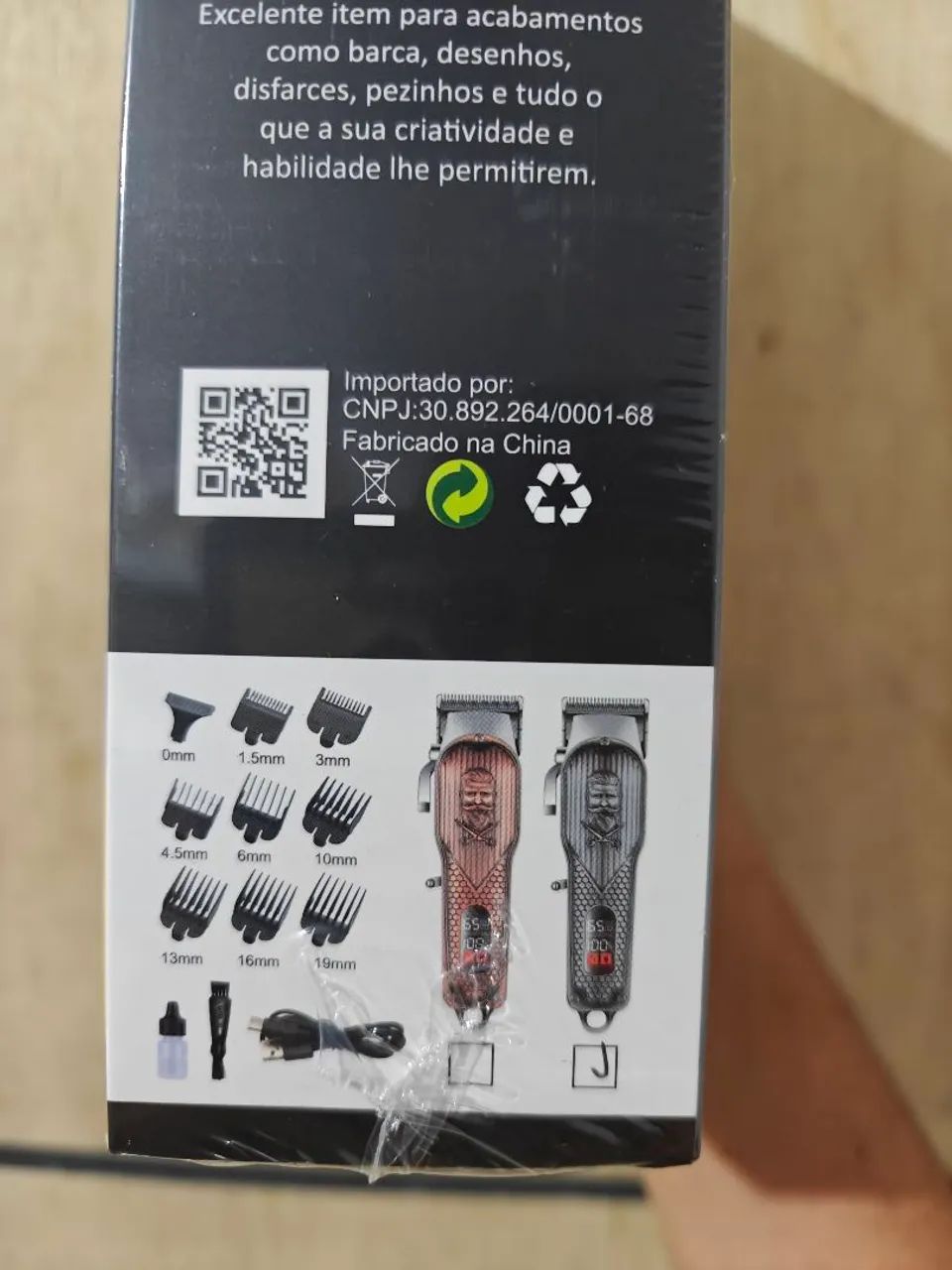 Máquina de Cortar cabelo profissional sem fio  - Foto 2
