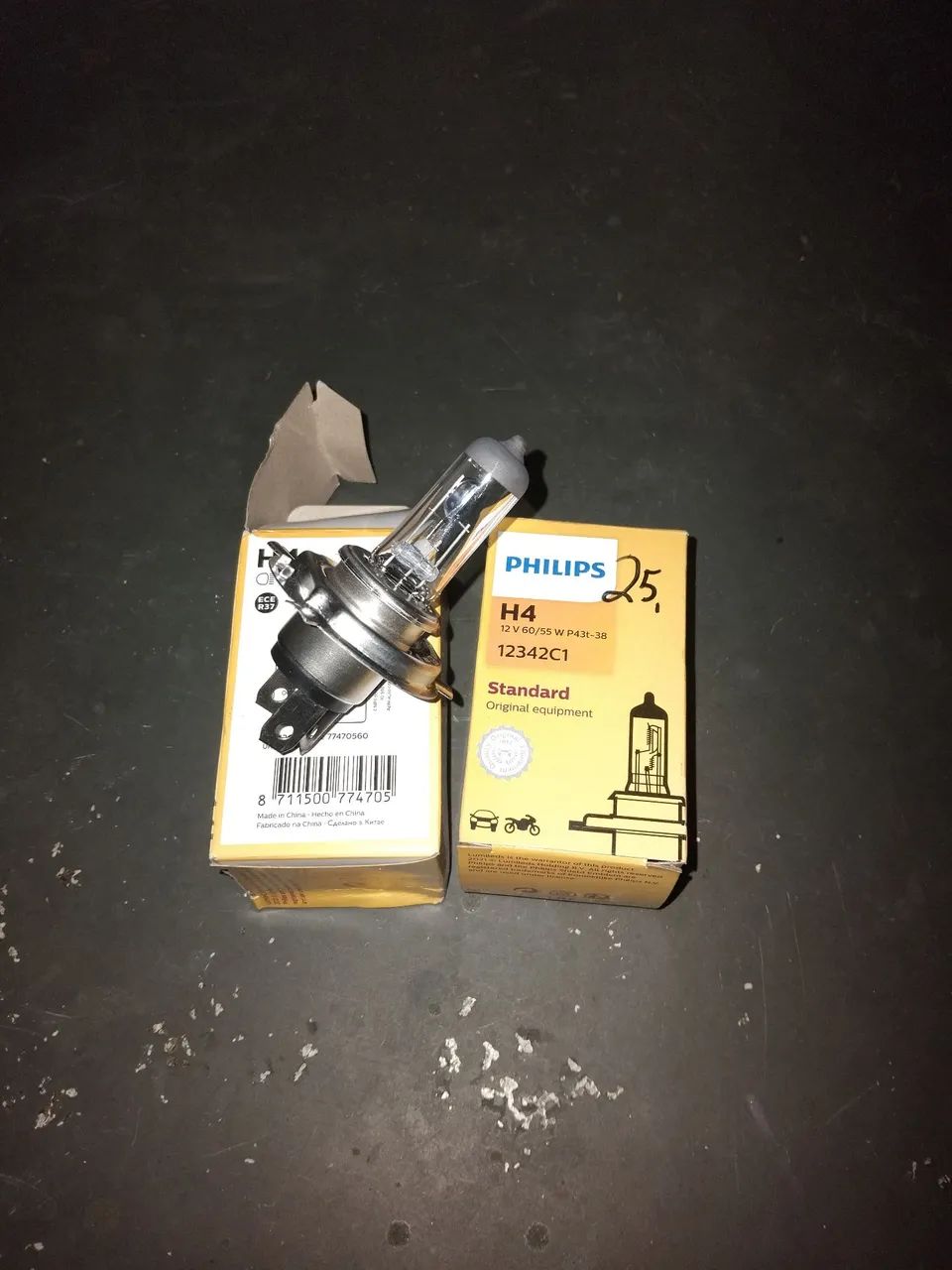 Lâmpada H4 Philips 12V 60/55W 