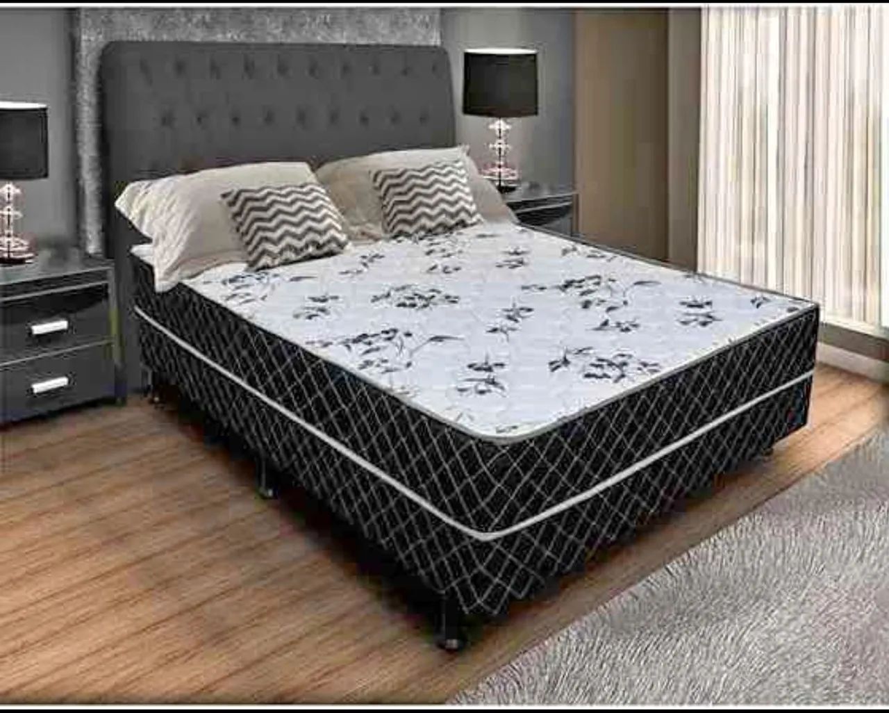 Cama Box Casal molas ensacadas - Foto 3