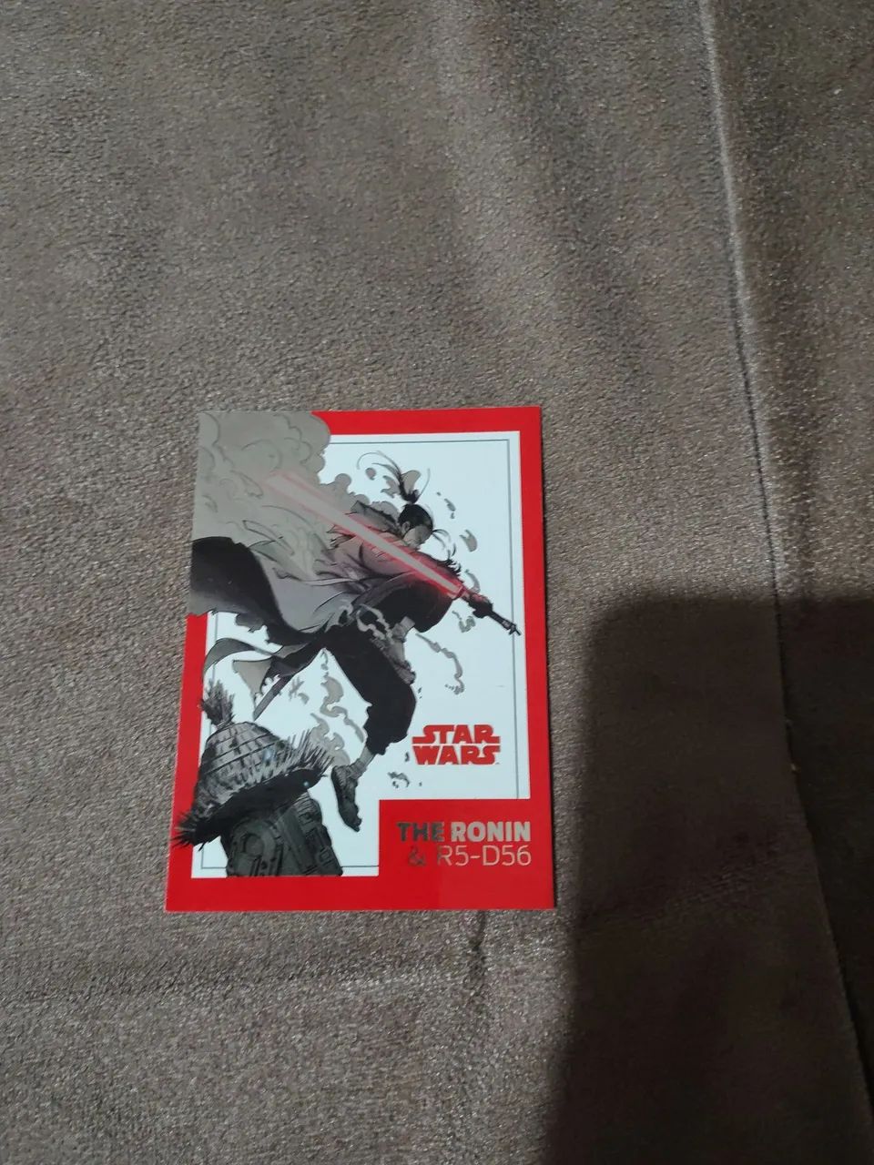 Card Ronin Star Wars Exclusivo CCXP 25
