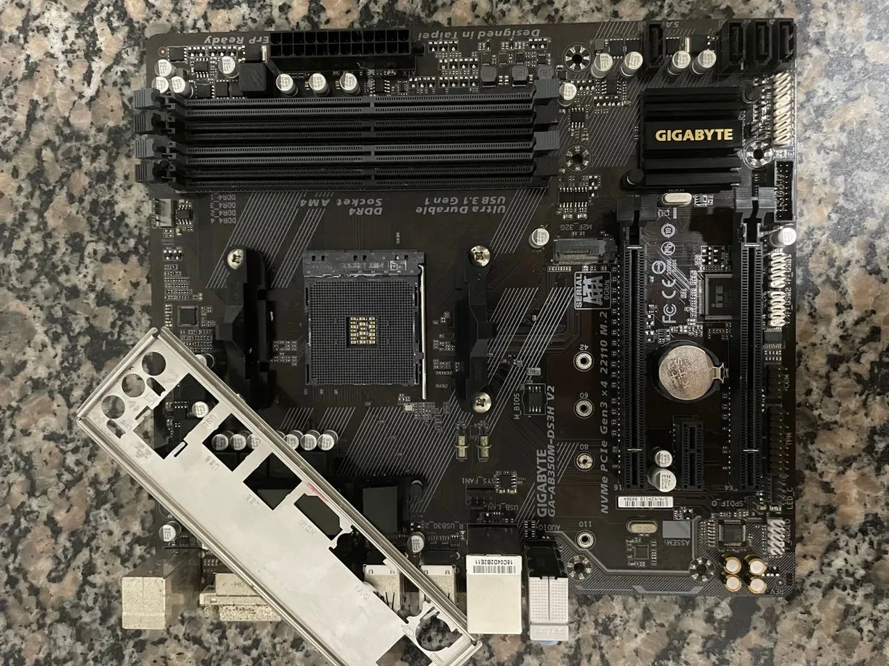 Placa mãe AMD AM4 B350m DDR4 - Foto 4
