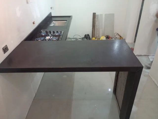 Cozinha Planejada - Granito preto são gabriel escovado - Foto 2