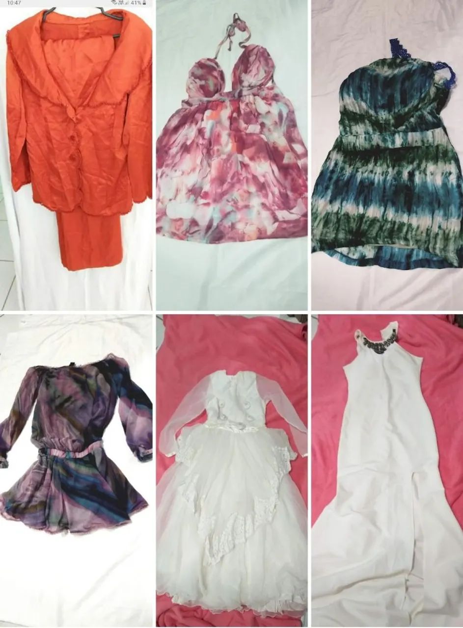 Lote Vestidos de festa 20 peças. - Foto 3