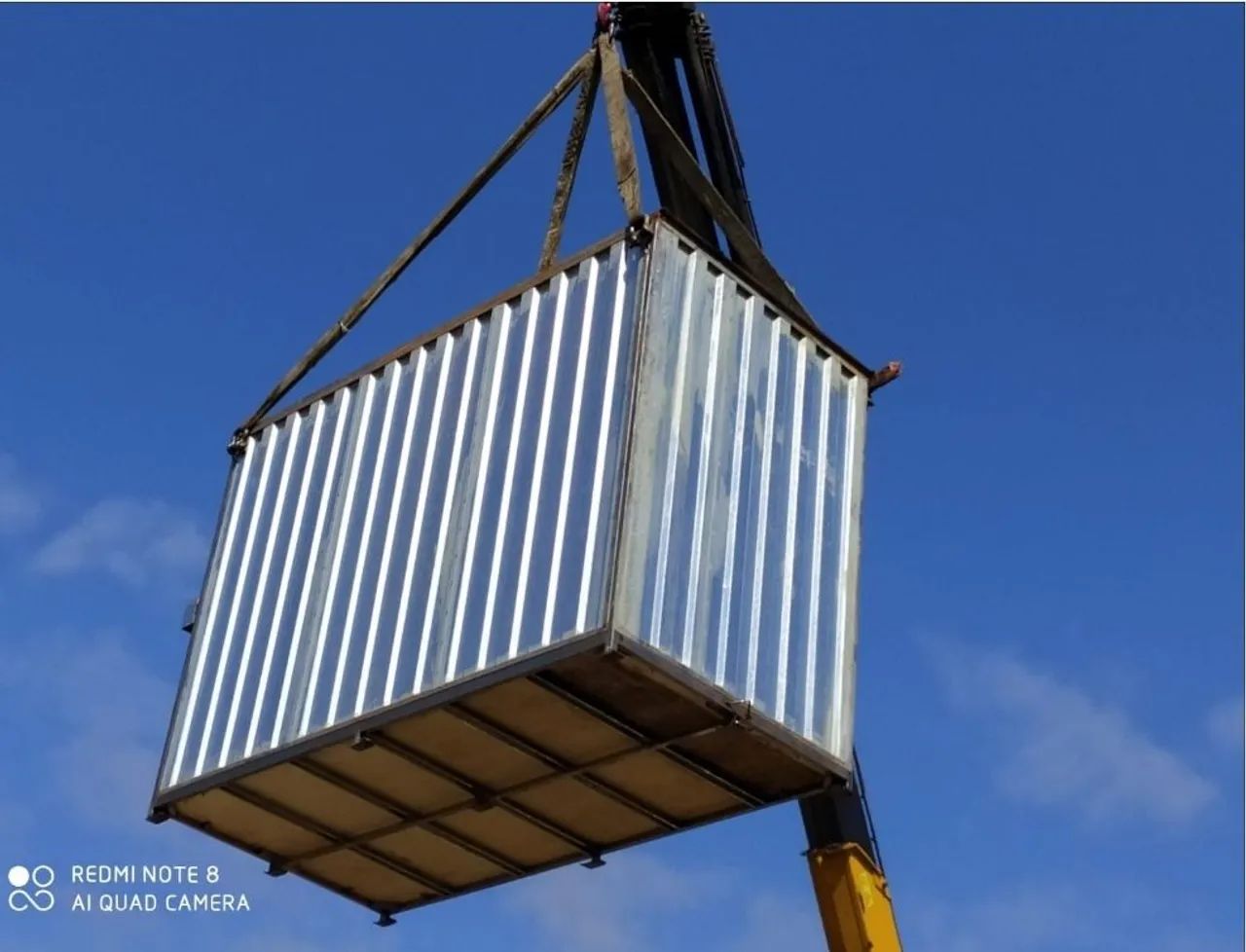 Container aço galvanizado desmontável opções  - Foto 4