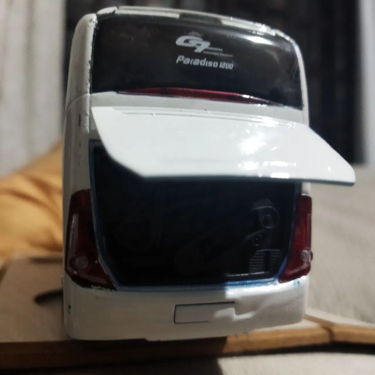 Miniatura ônibus Marcopolo G7 Paradiso  - Foto 5