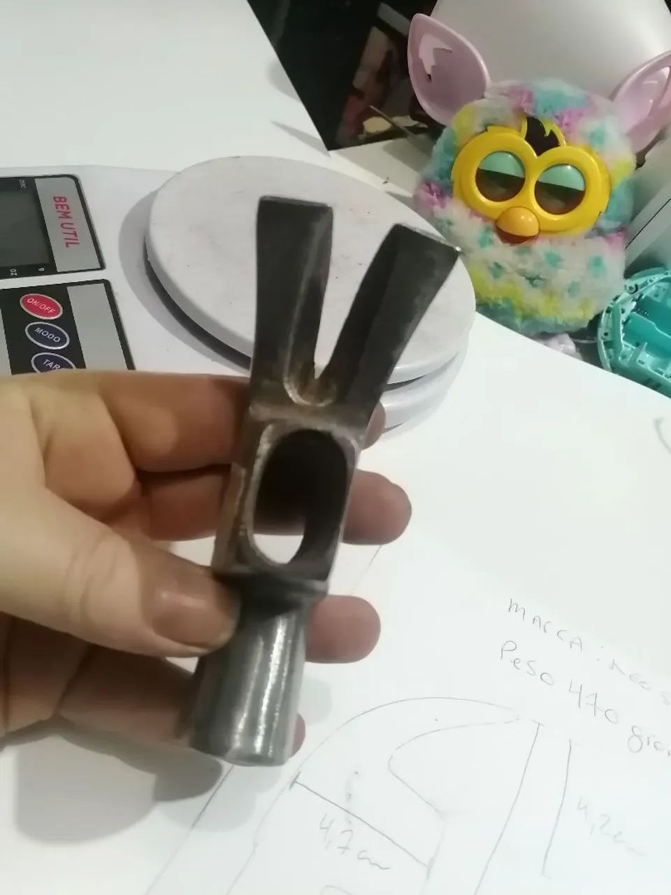 Martelo antigo excelente têmpera - Foto 2