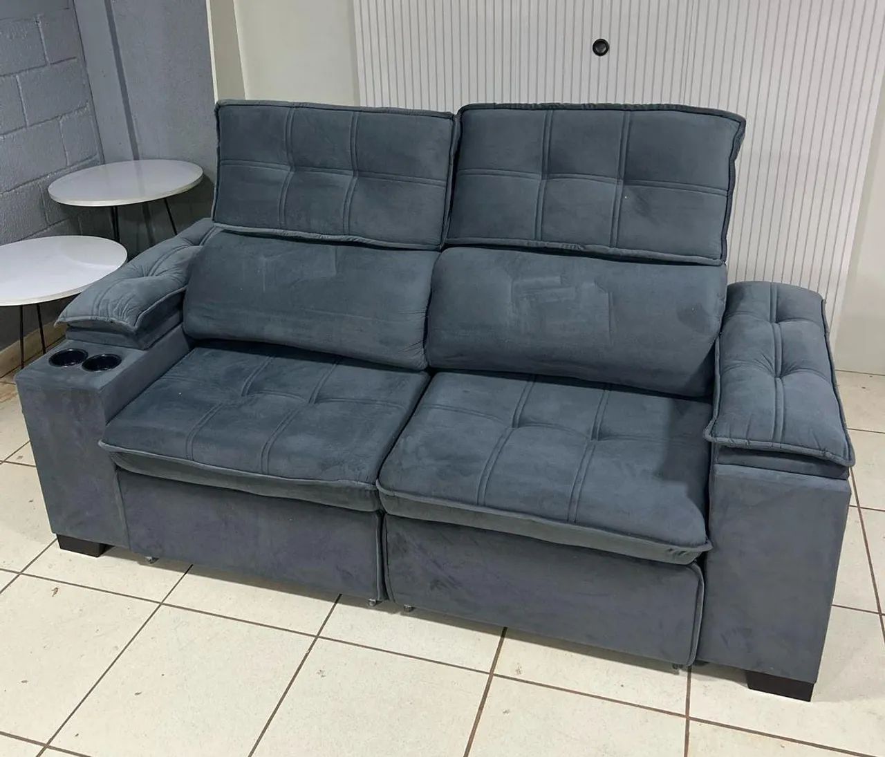 Sofá retrátil reclinável 2 Mts pronto entrega 