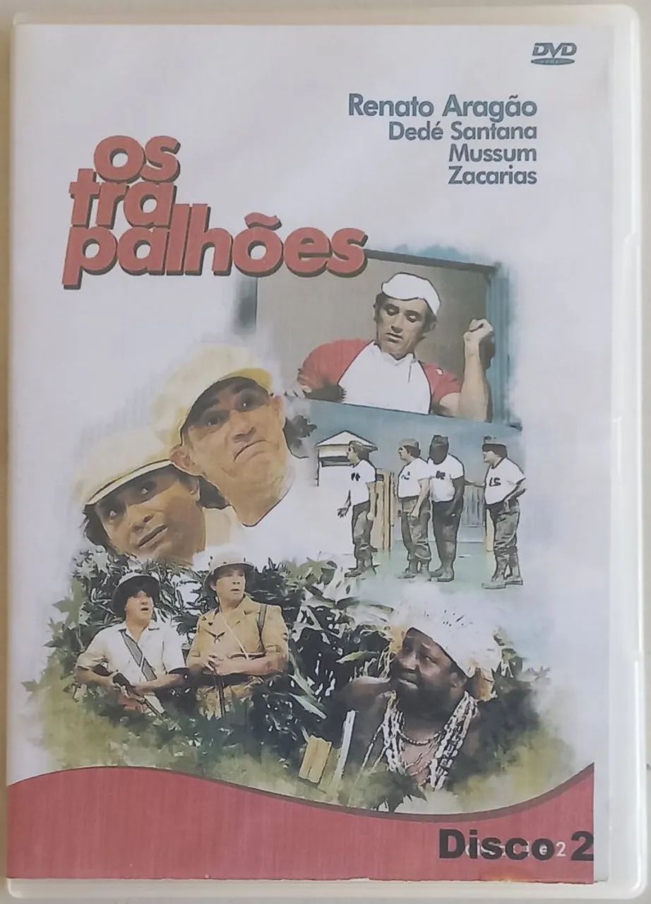DVD Os Trapalhões - Disco 1, Disco 2 e Disco 3 - Foto 2