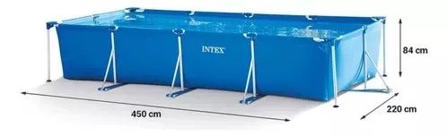 Intex Rectangular Structural Pool, 7,127 L, with Filter Pump64305627808001125