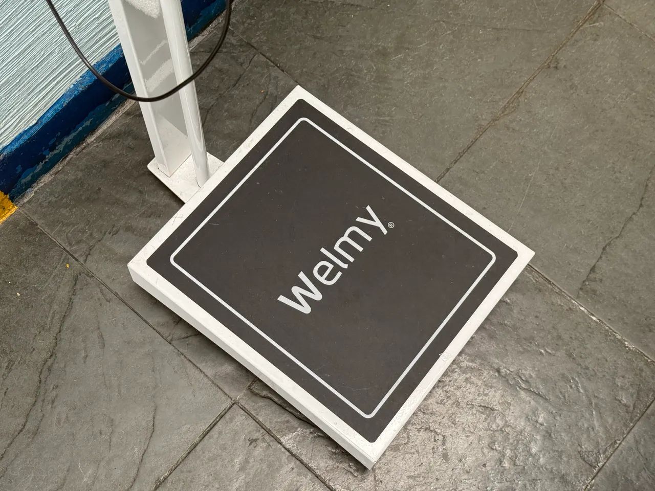 Balança Digital Welmy W200 até 200kg com Régua 2m - Foto 3